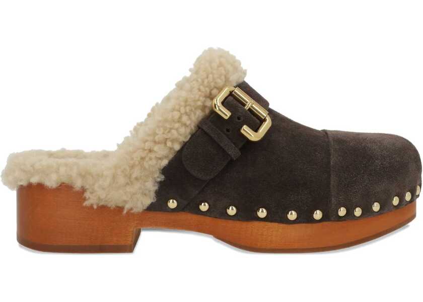 Balerini Chloe Mule Jeannette BROWN Femei (BM 19433942) 1