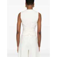 Veste Dama - Veste casual Max Mara Zampa Vest IVORY Femei (BM 19433948) - B-mall.ro