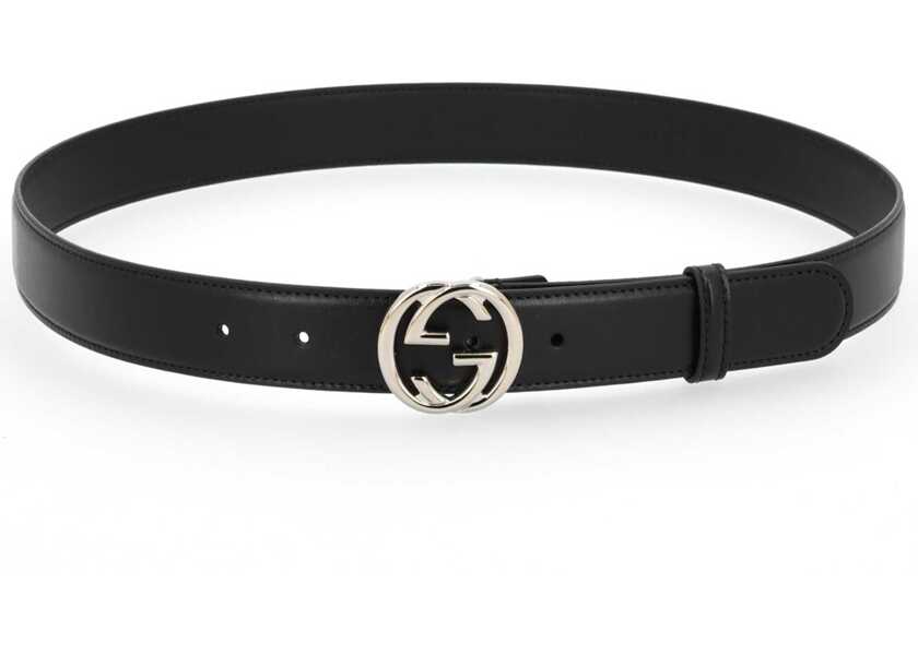 Curele Gucci Gg Cross Buckle Belt BLACK Femei (BM 19433954) 1