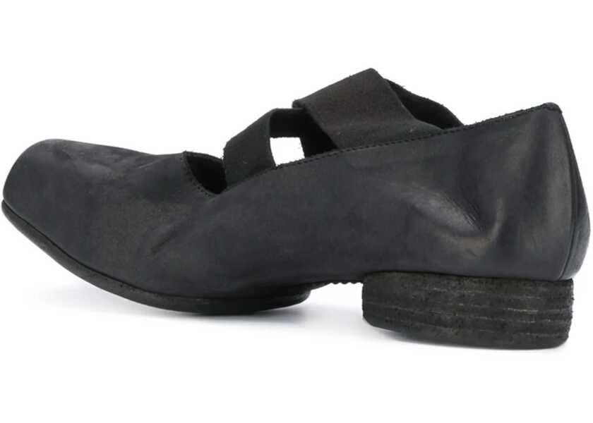 Balerini UMA WANG Leather Ballerina BLACK Femei (BM 19433963) 3