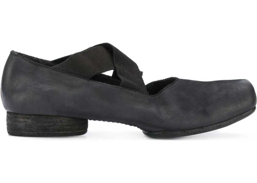 Balerini UMA WANG Leather Ballerina BLACK Femei (BM 19433963) 1