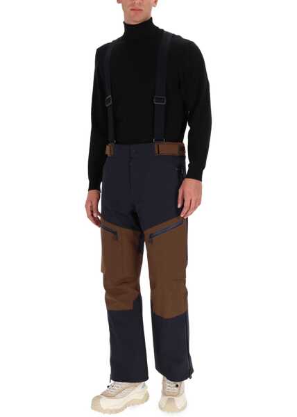 Pantaloni casual Moncler Grenoble Ski Overalls BROWN Barbati (BM 19433969) 4
