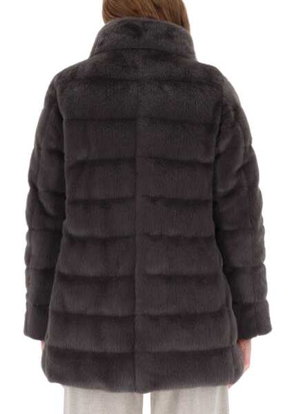 Geci de iarna Herno Eco Fur Down Jacket BROWN Femei (BM 19433978) 3