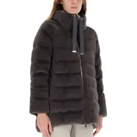 Geci de iarna Dama - Geci de iarna Herno Eco Fur Down Jacket BROWN Femei (BM 19433978) - B-mall.ro