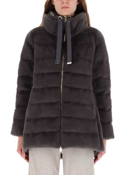 Geci de iarna Herno Eco Fur Down Jacket BROWN Femei (BM 19433978) 1