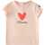 Moncler T-Shirt With "Heart" Logo MULTICOLOUR