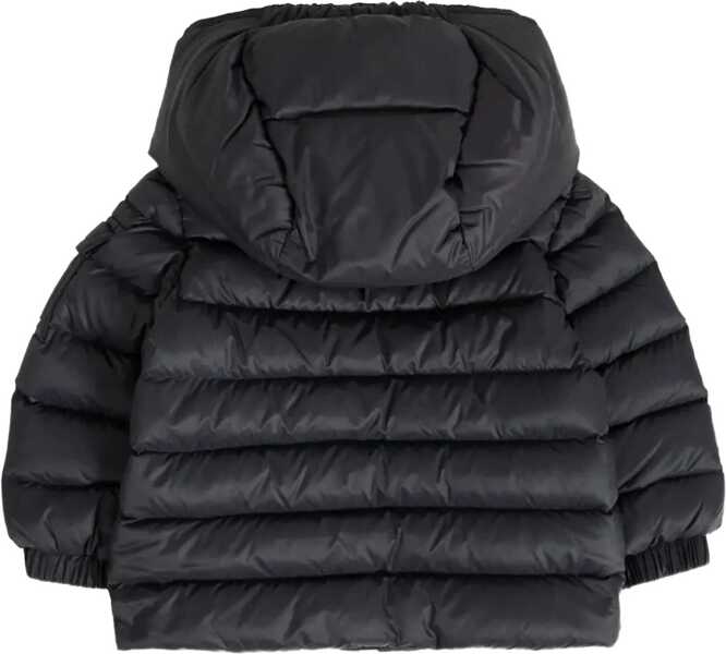 Jachete Moncler Logo Jacket With Hood BLACK Baieti (BM 19433993) 2