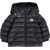Moncler Logo Jacket With Hood BLACK