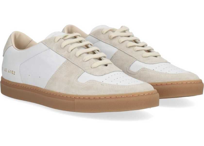 Sneakers Common Projects Bball Slim Sneaker WHITE Femei (BM 19434014) 2