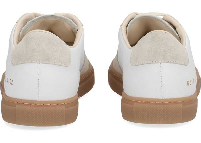 Sneakers Common Projects Bball Slim Sneaker WHITE Femei (BM 19434014) 4