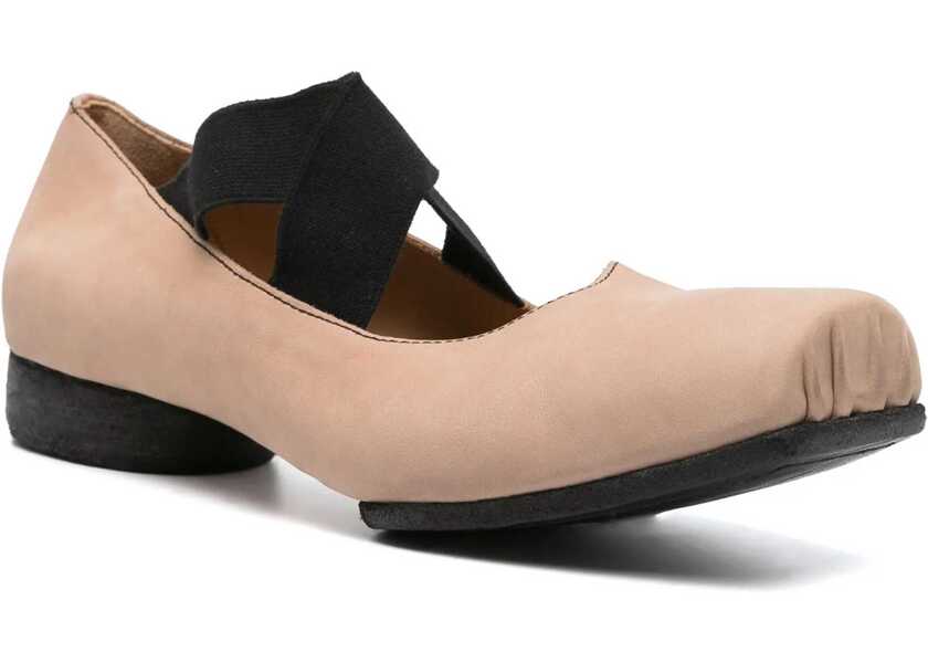 Balerini UMA WANG Leather Ballerina BROWN Femei (BM 19434020) 2