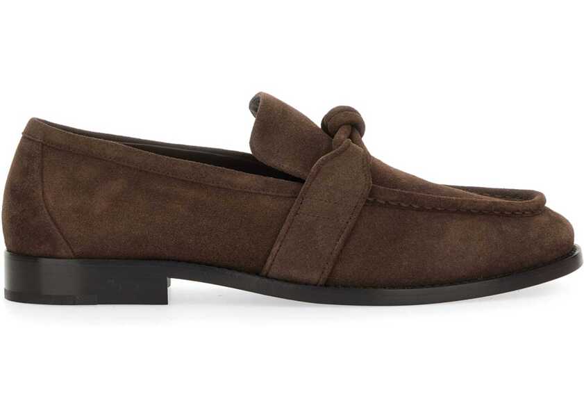 Mocasini Bottega Veneta Astaire Loafer With Knot Detailing BROWN Barbati (BM 19434023) 1