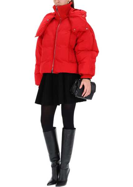 Geci de iarna SPORTMAX Anti-Drip Short Down Jacket RED Femei (BM 19434041) 2