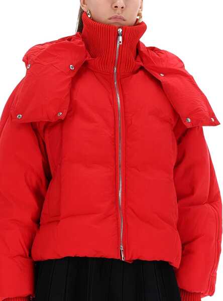 Geci de iarna SPORTMAX Anti-Drip Short Down Jacket RED Femei (BM 19434041) 4