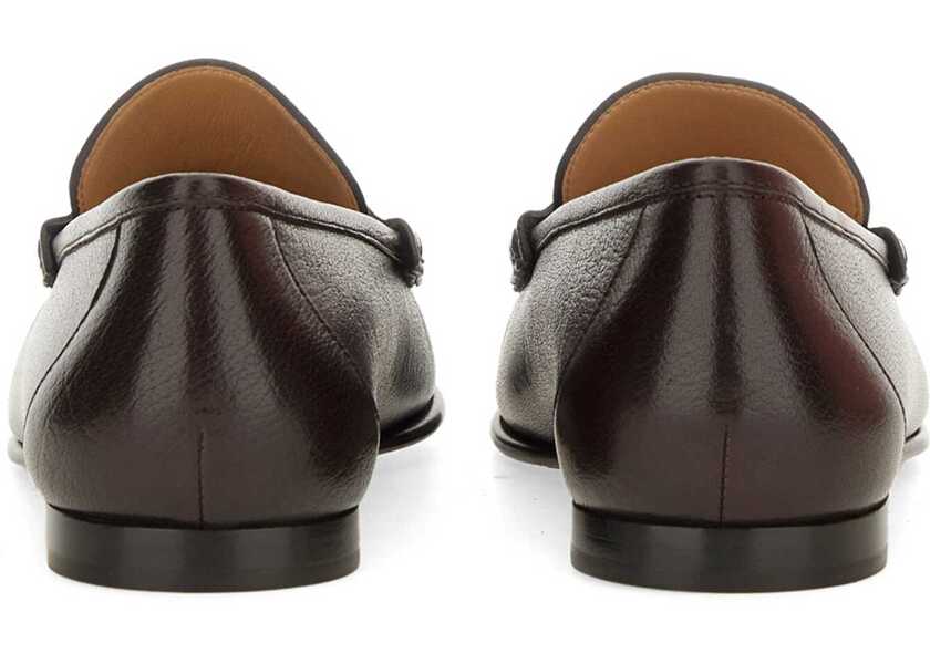 Mocasini Chloe Leather Loafer BROWN Femei (BM 19434056) 3