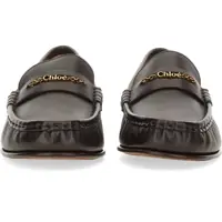 Mocasini Chloe Dama - Mocasini Chloe Leather Loafer BROWN Femei (BM 19434056) - B-mall.ro