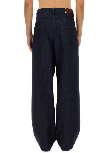 Pantaloni casual Dries Van Noten Pants Penning BLUE Barbati (BM 19434068) 3