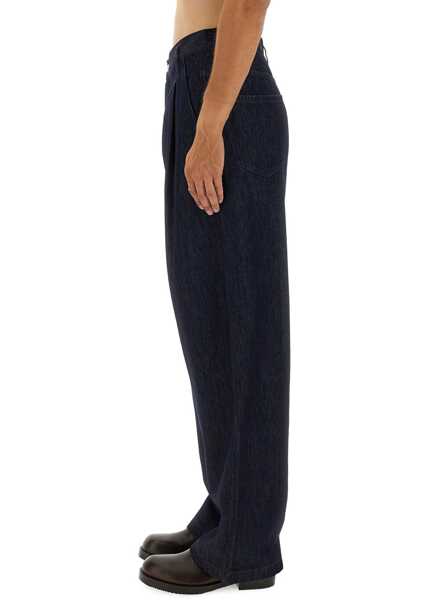 Pantaloni casual Dries Van Noten Pants Penning BLUE Barbati (BM 19434068) 4