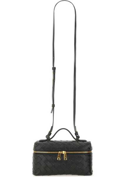 Genti de mana Bottega Veneta Vanity Case Bang Bang BLACK Femei (BM 19434074) 2