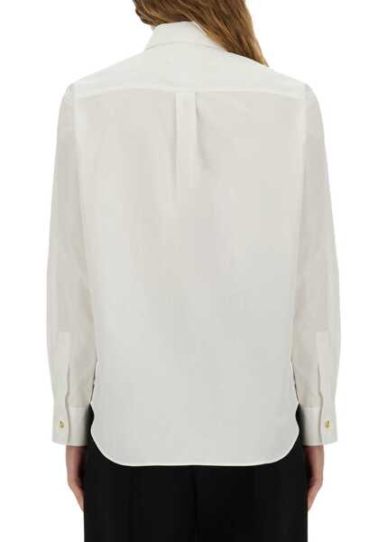 Bluze Bottega Veneta Cotton Poplin Shirt WHITE Femei (BM 19434104) 3
