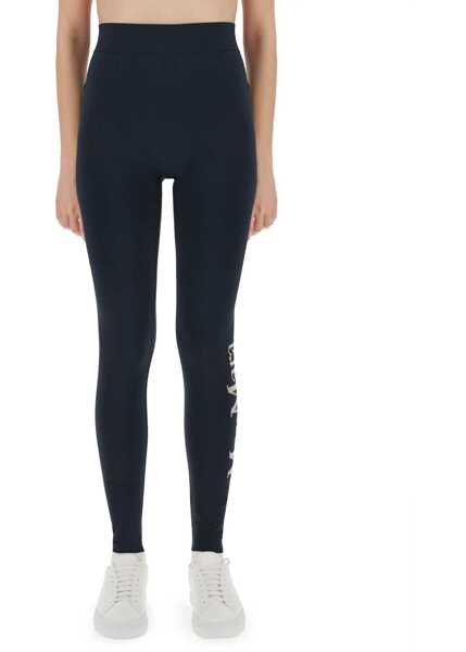 Pantaloni casual Max Mara Leggings Basilea BLUE Femei (BM 19434113) 1