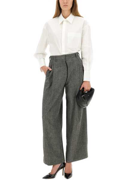 Pantaloni casual Max Mara Pants Nice GREY Femei (BM 19434119) 2