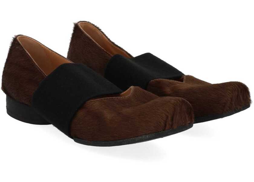 Balerini UMA WANG Square Toe Ballerina GREY Femei (BM 19434131) 2