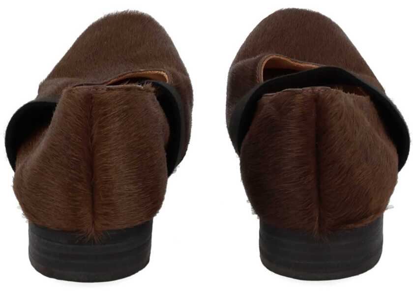 Balerini UMA WANG Square Toe Ballerina GREY Femei (BM 19434131) 4