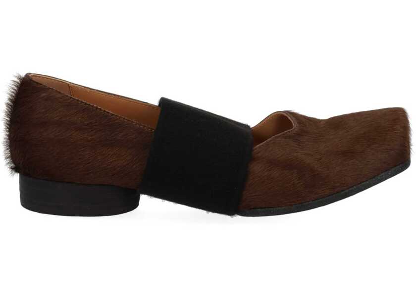 Balerini UMA WANG Square Toe Ballerina GREY Femei (BM 19434131) 1