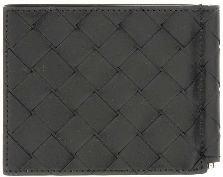 Portofele Bottega Veneta Braided Wallet BLACK Barbati (BM 19434155) 2