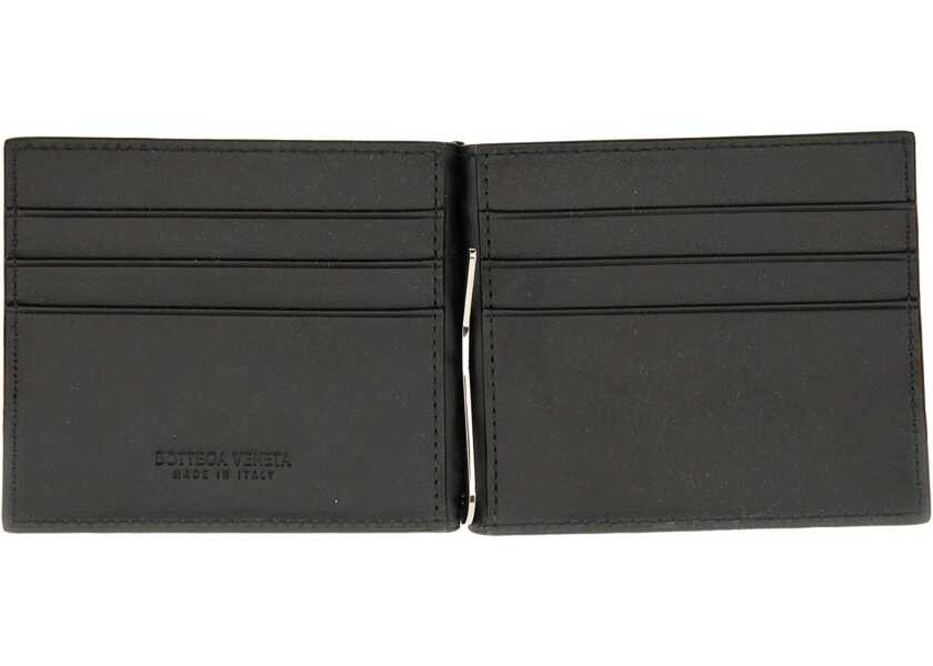 Portofele Bottega Veneta Braided Wallet BLACK Barbati (BM 19434155) 3