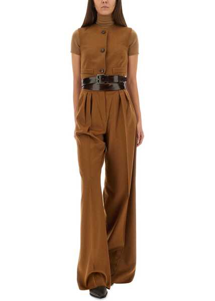 Veste casual Max Mara Camel Hair Edda Vest BEIGE Femei (BM 19434164) 2