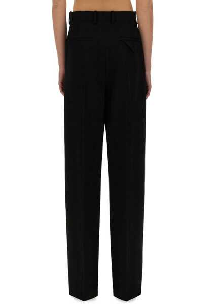 Pantaloni casual Bottega Veneta Wool Pants BLACK Femei (BM 19434170) 3