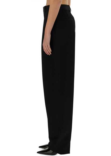 Pantaloni casual Bottega Veneta Wool Pants BLACK Femei (BM 19434170) 4