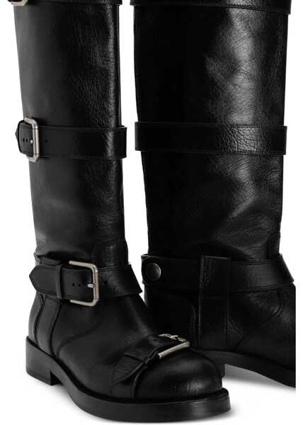 Cizme scurte Dolce & Gabbana Boot Horse BLACK Femei (BM 19434179) 4