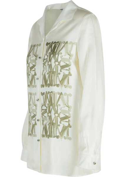 Bluze Max Mara Printed Shirt GREEN Femei (BM 19434194) 3