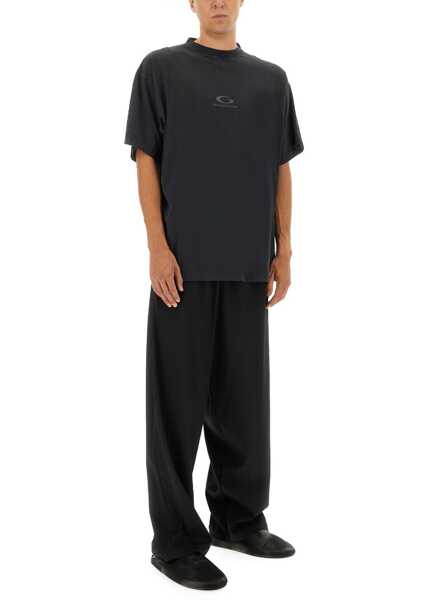 Pantaloni casual Balenciaga Stretch Pants BLACK Barbati (BM 19434203) 2