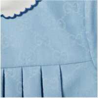 Rochii casual pentru Fete - Rochii casual Gucci Dress With Embroidered Gg Logo AZURE Fete (BM 19434206) - B-mall.ro