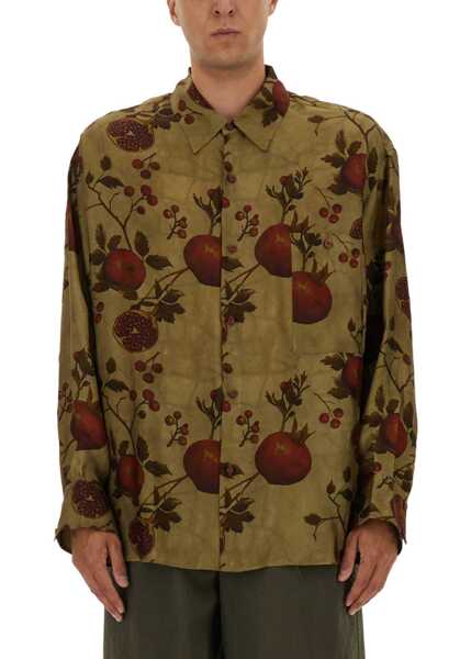 Camasi casual UMA WANG Pomegranate Print Shirt MULTICOLOUR Barbati (BM 19434230) 1