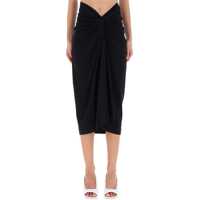 Fuste casual Draped "Herchive" Skirt Femei