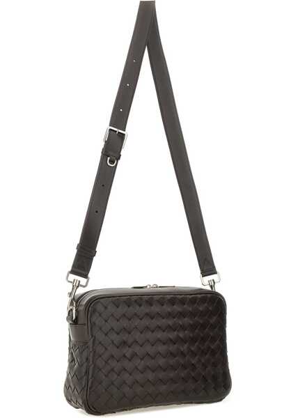 Genti tip postas Bottega Veneta Intracciated Room Bag BROWN Barbati (BM 19434239) 2