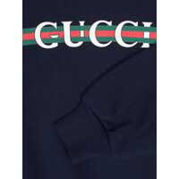 Hanorace pentru Fete - Hanorace Gucci Mallet With Logo BLUE Fete (BM 19434248) - B-mall.ro