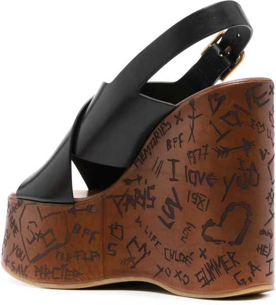 Sandale Chloe Sandalo Maxime BLACK Femei (BM 19434257) 3