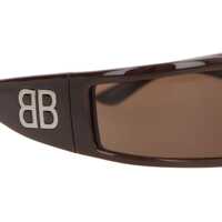 Ochelari de soare Dama - Ochelari de soare Balenciaga Sunset Rectangle Sunglasses BROWN Femei (BM 19434272) - B-mall.ro