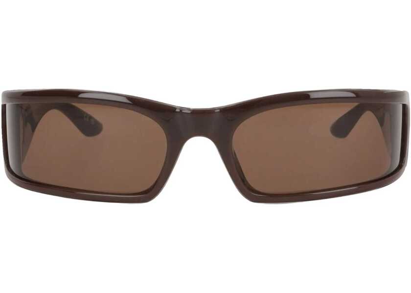 Ochelari de soare Balenciaga Sunset Rectangle Sunglasses BROWN Femei (BM 19434272) 1