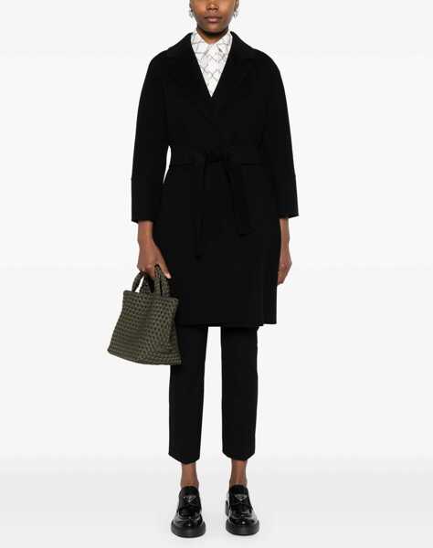 Paltoane Max Mara Coat Arona BLACK Femei (BM 19434275) 2