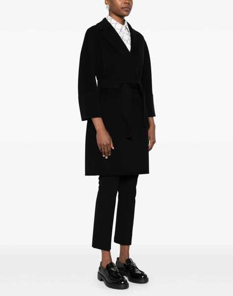 Paltoane Max Mara Coat Arona BLACK Femei (BM 19434275) 3
