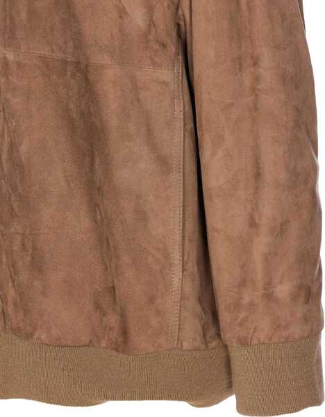 Sacouri office Max Mara Zeno Leather Jacket BROWN Femei (BM 19434281) 4