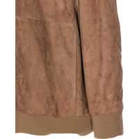 Sacouri office Dama - Sacouri office Max Mara Zeno Leather Jacket BROWN Femei (BM 19434281) - B-mall.ro