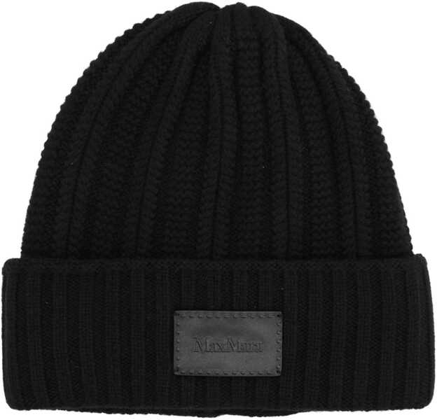 Palarii Max Mara Cashmere Cap With Logo BLACK Femei (BM 19434287) 1